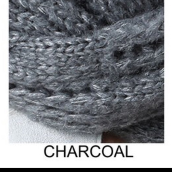 CHUNKY KNIT INFINITY SCARVE WINTER - Picture 7 of 7